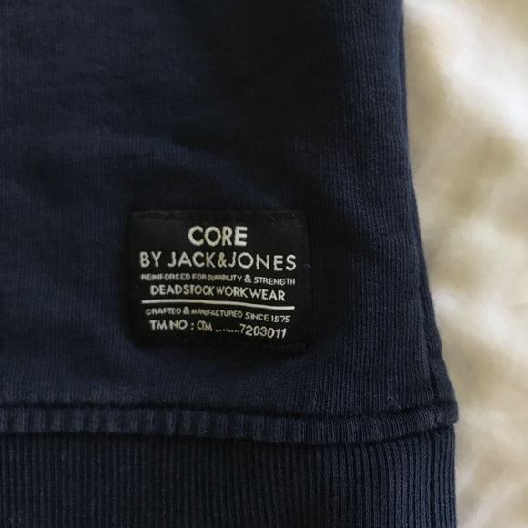 JACK & JONES NAVY BLUE SWEATER - Picture 6 of 7